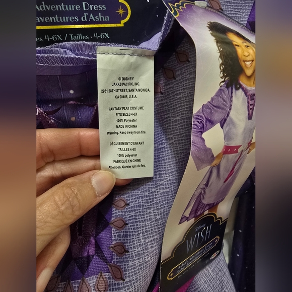 Disney Wish Asha Costume - Picture 2 of 5